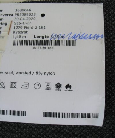 Kvadrat Fiord 2 191 antraciet grijs