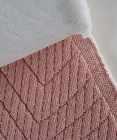 Kvadrat Febrik Apparel 0623 roze roomwit