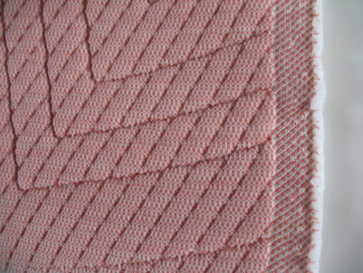 Kvadrat Febrik Apparel 0623 roze roomwit