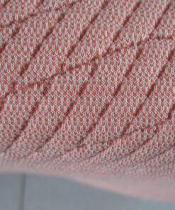Apparel 0623 Kvadrat Febrik roze roomwit