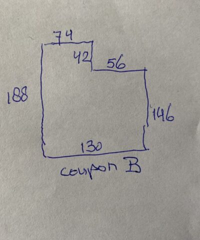 Kvadrat Hallingdal 65 764 blauw