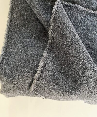 Kvadrat Tundra 2 187 donkergrijs bouclé