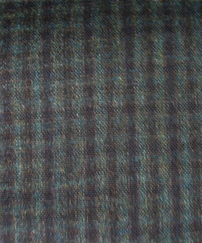 Kvadrat Recheck 985 groen blauw ruitpatroon