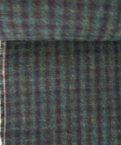 Kvadrat Recheck 985 groen blauw ruitpatroon