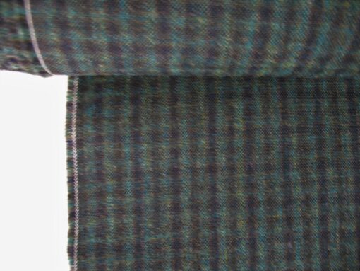 Kvadrat Recheck 985 groen blauw ruitpatroon