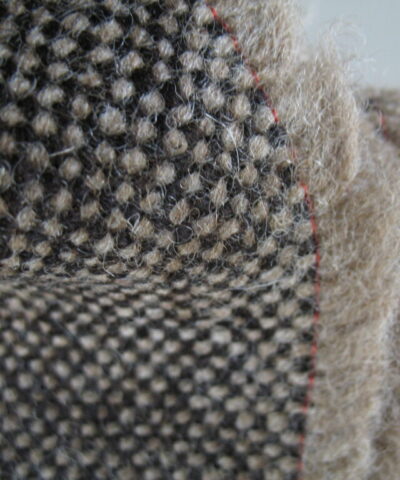 Bute Tweed 3513 Wolf bruin zwart