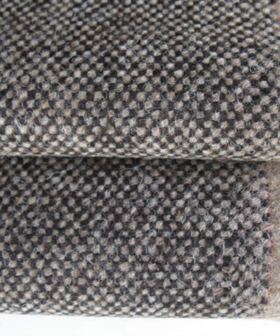 Bute Tweed 3513 Wolf bruin zwart