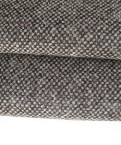 Bute Fabrics Tweed 3513 Wolf bruin zwart