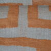 patroon oranje beige meubelstof