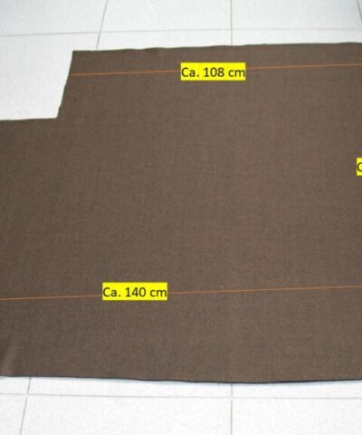 Bute Fabrics Turnberry 0104 Peat bruin zwart