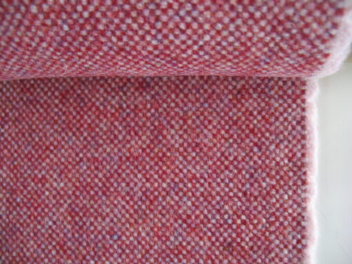 Danish Art Weaving Highland roze rood