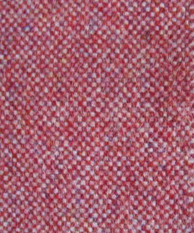 Danish Art Weaving Highland roze rood