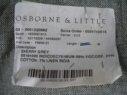 Osborne Little Skerry Grey grijs creme