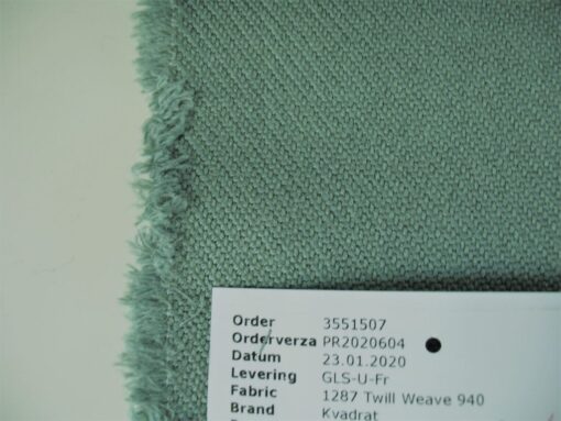 Kvadrat Twill Weave 940 zacht groen