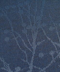 Camira Halcyon Blossum blauw takken patroon