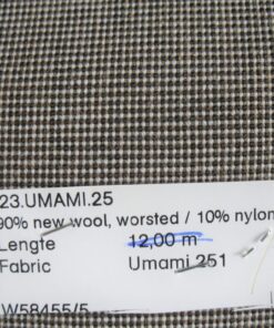 Kvadrat Umami 251 camel brown black white