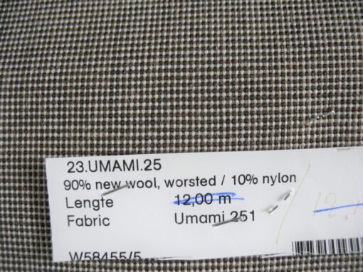 Kvadrat Umami 251 camel bruin zwart wit