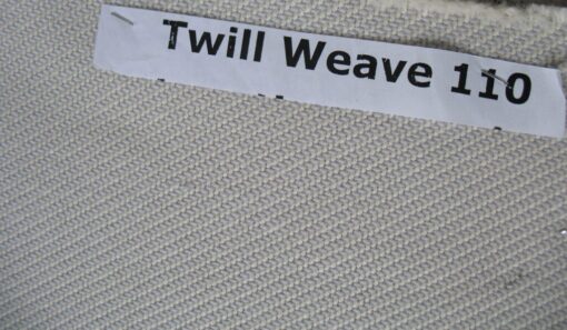 Kvadrat Twill Weave 110 creme grijs