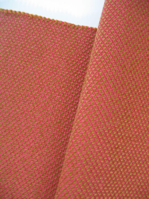 Kvadrat Steelcut Trio 2 565 olijfgroen roze fuchsia