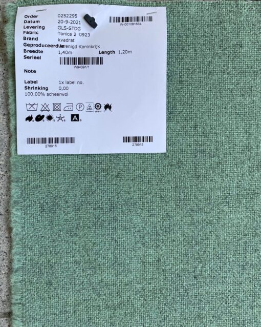 Kvadrat Tonica 2 925 licht groen