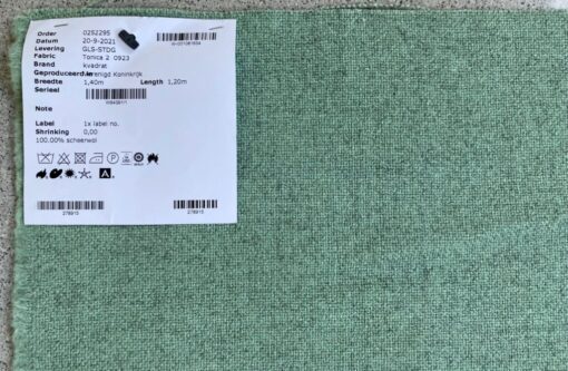 Kvadrat Tonica 2 925 licht groen