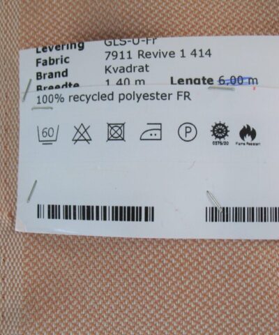 Kvadrat Revive 1 414 zalm roze creme