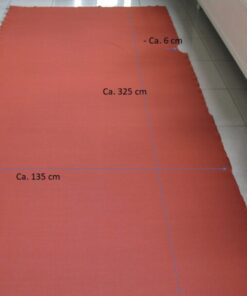 Kvadrat Febrik Plecto 564 rust brown burnt orange blue