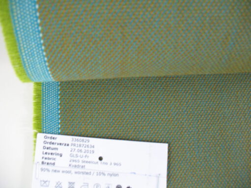 Kvadrat Steelcut Trio 3 965 camel bruingroen turquoise olijfgroen