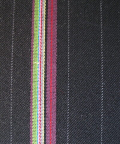 Maharam Bespoke Stripe 005 Paul Smith zwart grijs