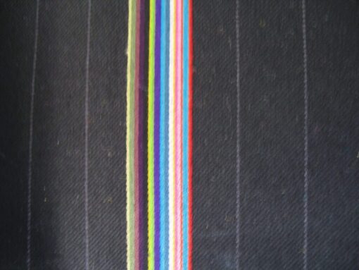 Maharam Bespoke Stripe 005 Paul Smith zwart grijs