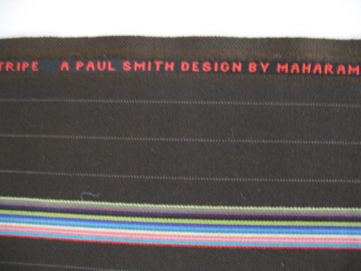 Maharam Bespoke Stripe 003 Paul Smith bruin streeppatroon