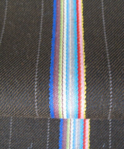 Maharam Bespoke Stripe 003 Paul Smith bruin streeppatroon