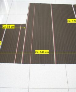 Maharam Bespoke Stripe 003 Paul Smith brown striped pattern