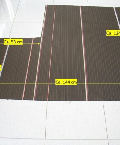 Maharam Bespoke Stripe 003 Paul Smith bruin streeppatroon