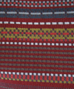 Maharam Point brown-red pattern