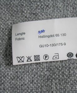 Kvadrat Hallingdal 65 130 grijs