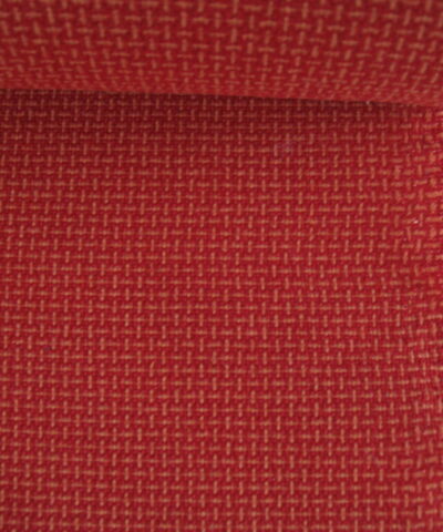 meubelstof rood oranje patroon