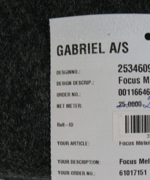Gabriel Focus Melange 60900 antraciet grijs