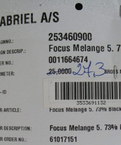 Gabriel Focus Melange 60900 antraciet grijs