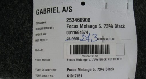 Gabriel Focus Melange 60900 antraciet grijs