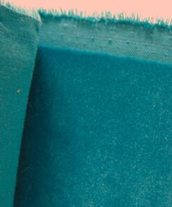Vescom Ponza velours 702723 blauw turquoise