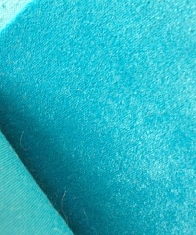 Vescom Ponza velours 702723 blauw turquoise