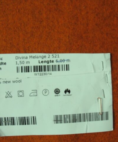 Kvadrat Divina Melange 2 521 oranje