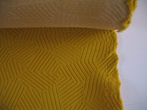 Kvadrat Febrik Razzle Dazzle Honey 0436 okergeel