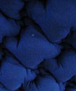 Kvadrat Febrik Pied de Poule Royal 1772 cobalt blue