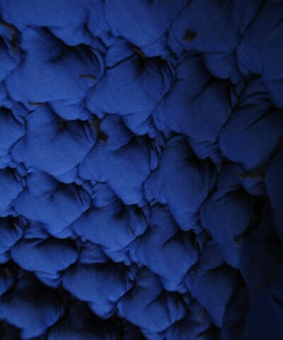 Kvadrat Febrik Pied de Poule Royal 1772 kobaltblauw