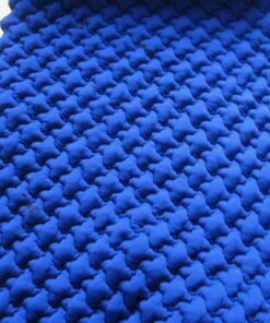 Kvadrat Febrik Pied de Poule Royal 1772 cobalt blue