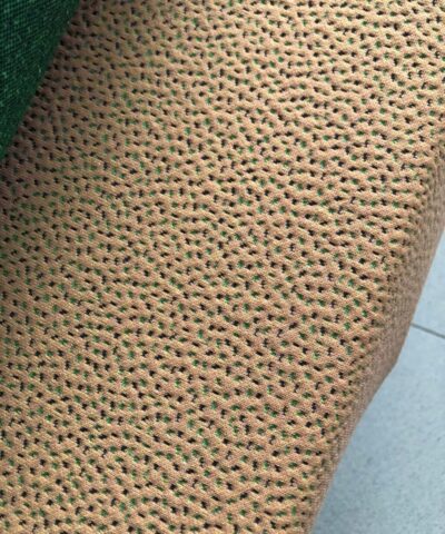 Kvadrat Febrik Sprinkles Lovebird 0454 zacht oranje blauw groen