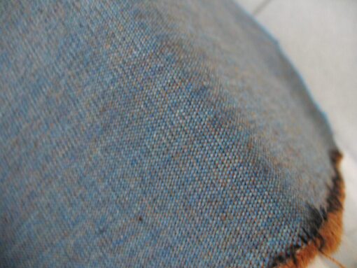 Kvadrat Canvas 2 734 blauw camel bruin