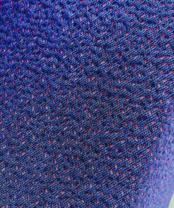 Kvadrat Febrik Sprinkles Parrot 0784 kobaltblauw oranje rood